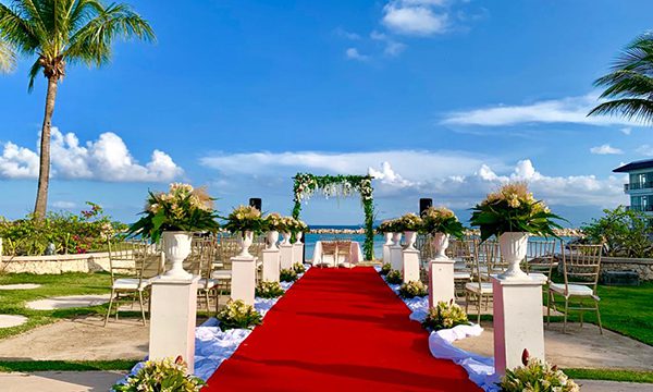 Baybayon Wedding Package Misibis Bay Resort