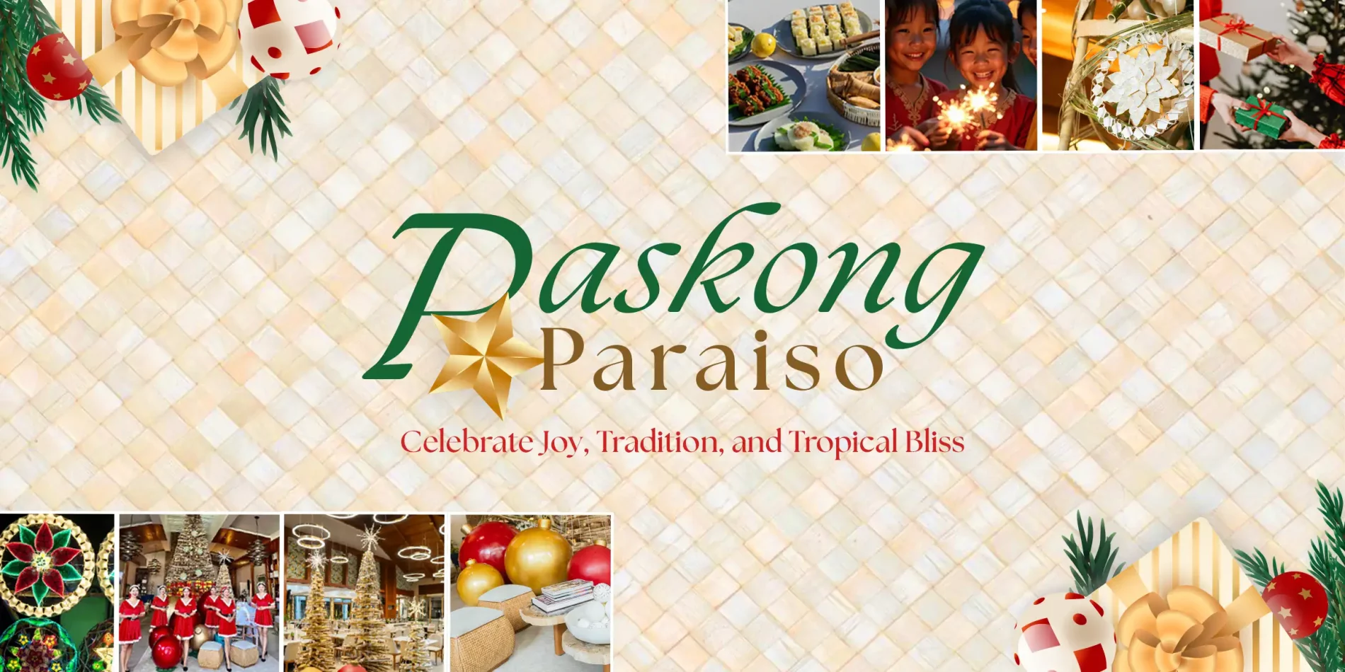 Paskong Paraiso - Website Banner