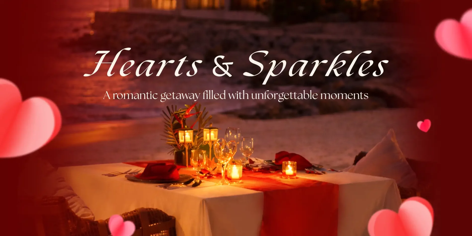 Valentines Promo - Accommodation - web banner